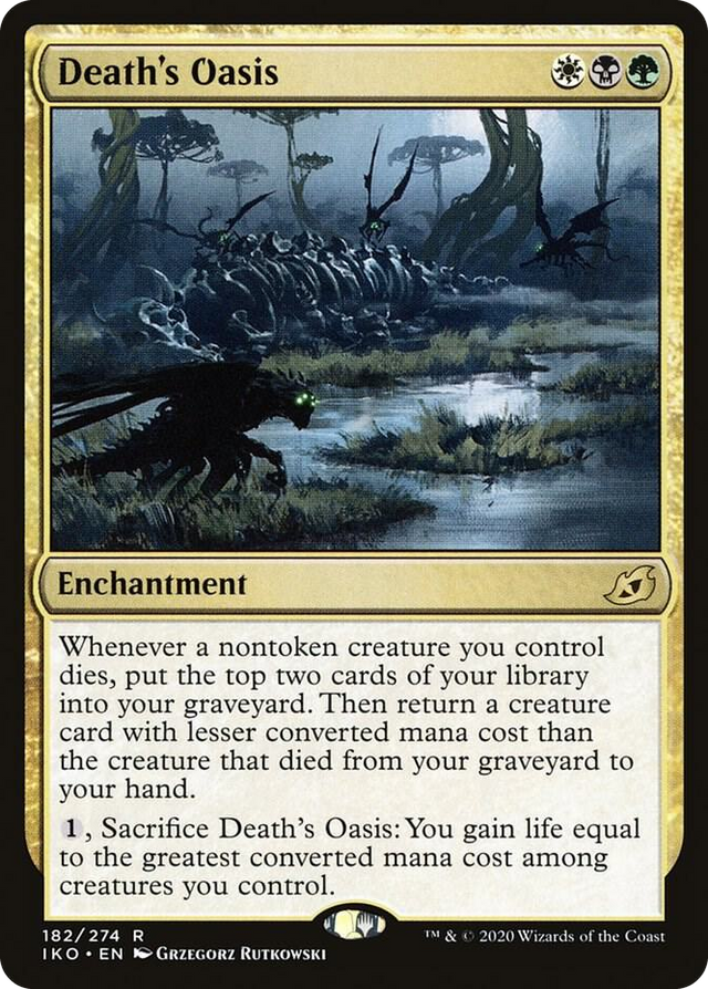 0182 Death's Oasis R Lair of Behemoths