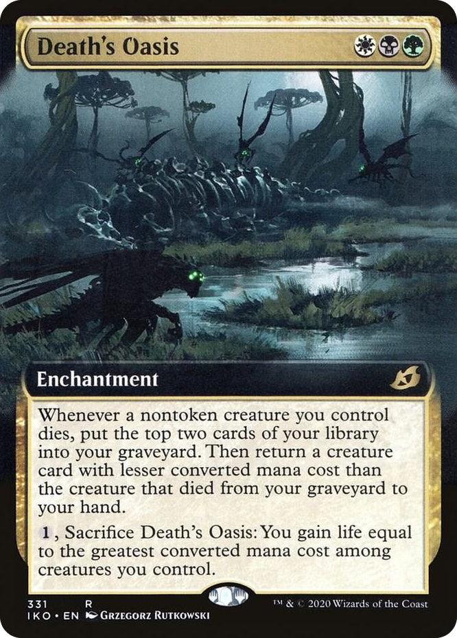 0331 Death's Oasis (Extended Art) R Lair of Behemoths