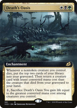 0331 Death's Oasis (Extended Art) R Lair of Behemoths