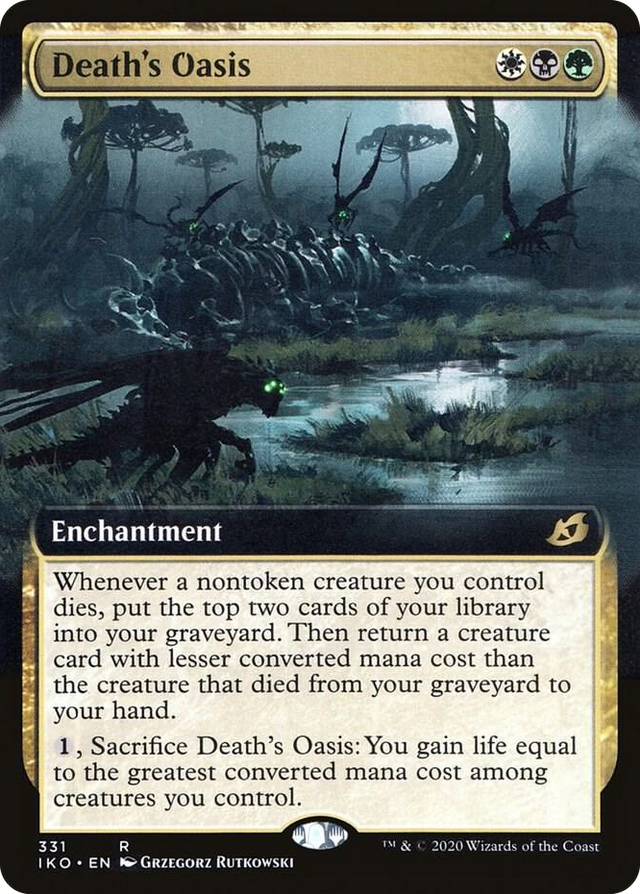 0331 Death's Oasis (Extended Art) R Lair of Behemoths