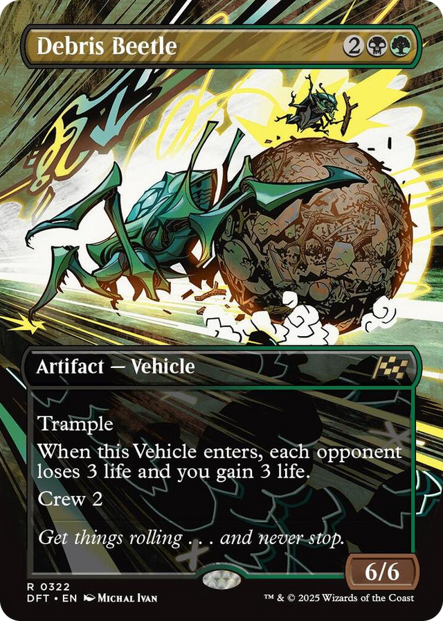 0322 Debris Beetle (Borderless) R Aetherdrift