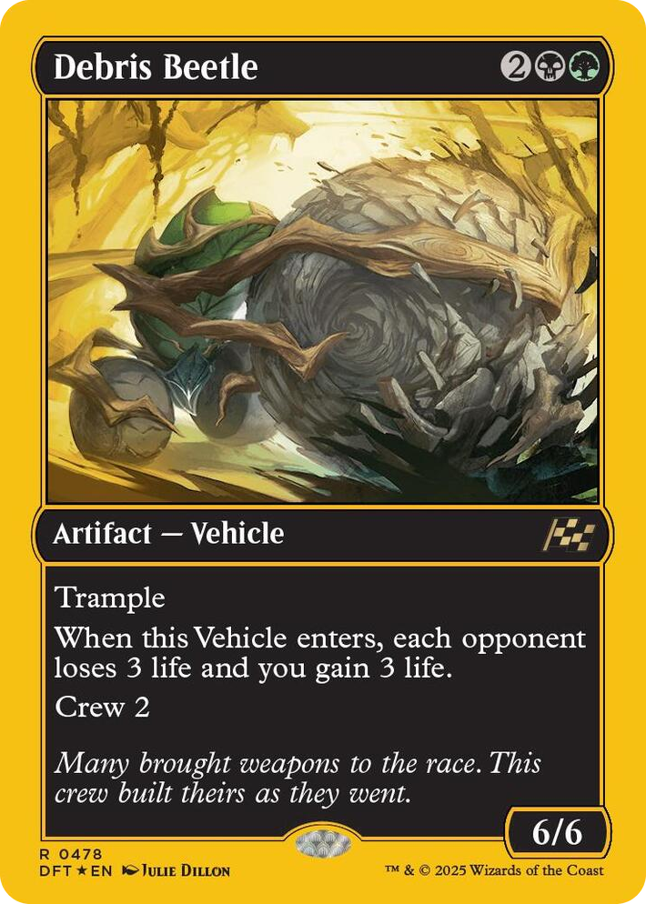 0478 Debris Beetle (First-Place Foil) R Aetherdrift