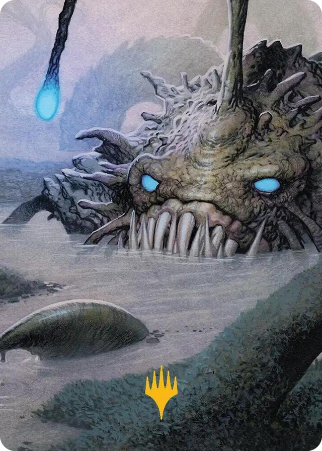 0035 Deceit Art Card (Gold-Stamped Planeswalker Symbol) S Art Series: Lorwyn Eclipsed