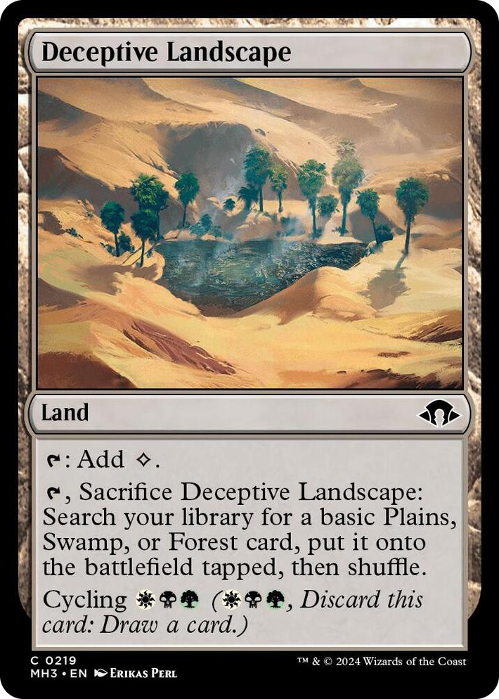 0219 Deceptive Landscape C Modern Horizons 3