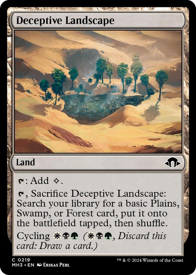 0219 Deceptive Landscape C Modern Horizons 3
