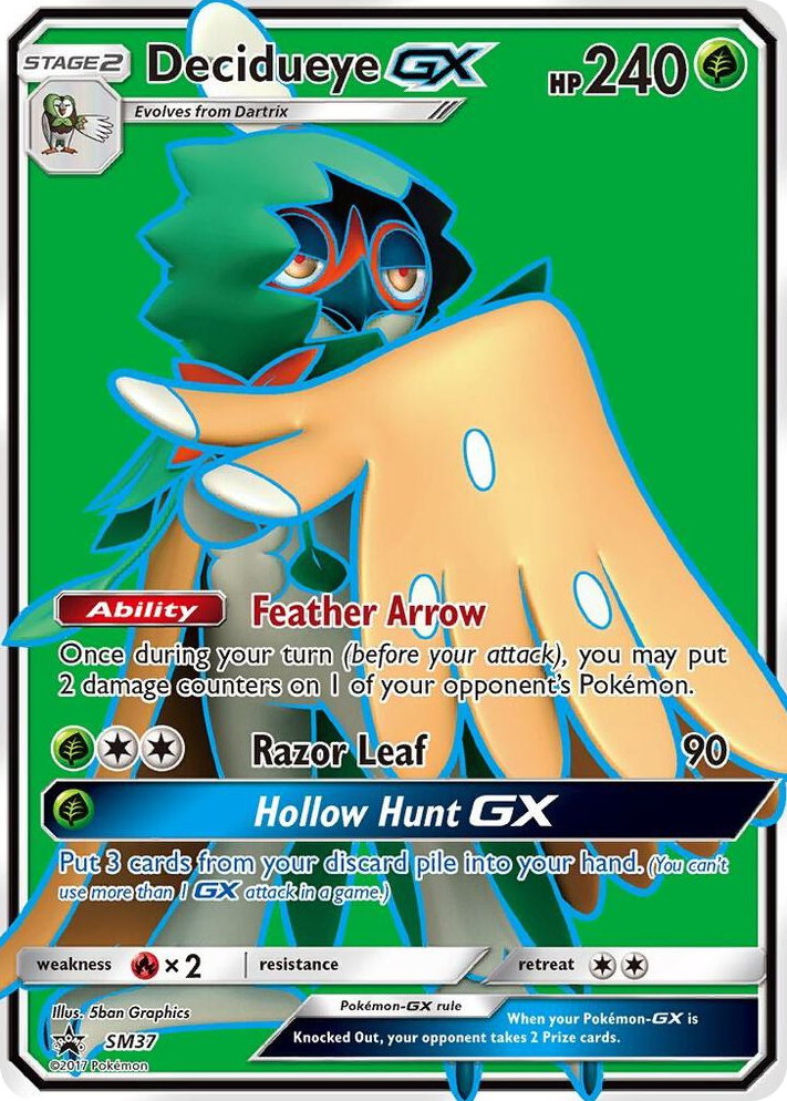 SM037 Decidueye GX - SM37 Promo SM Promos