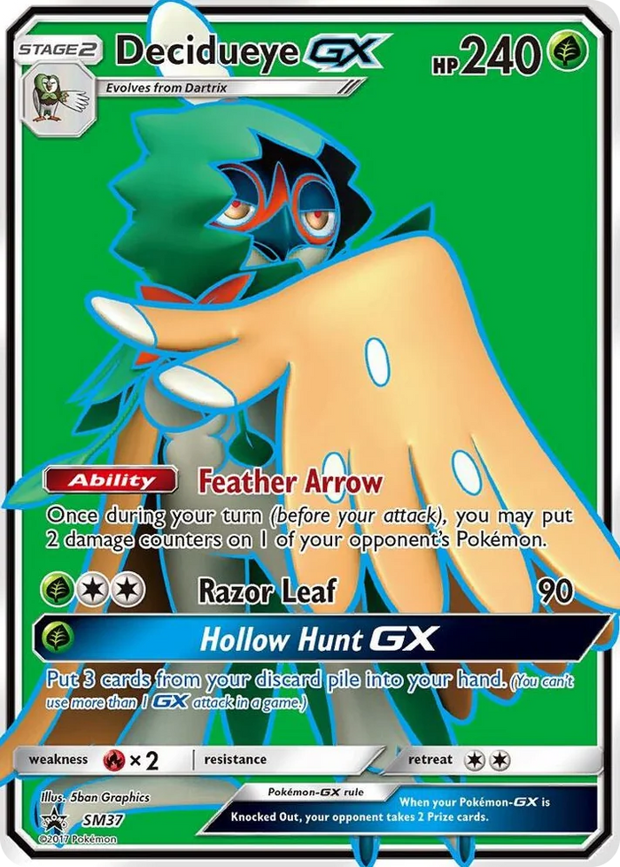 SM037 Decidueye GX - SM37 Promo SM Promos