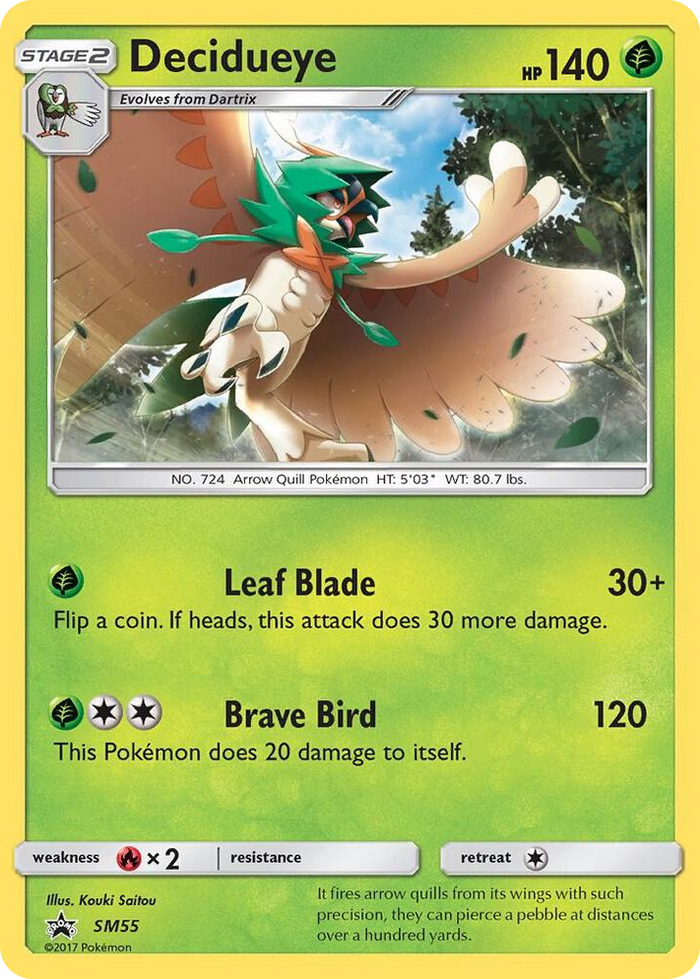 SM055 Decidueye - SM55 Promo SM Promos