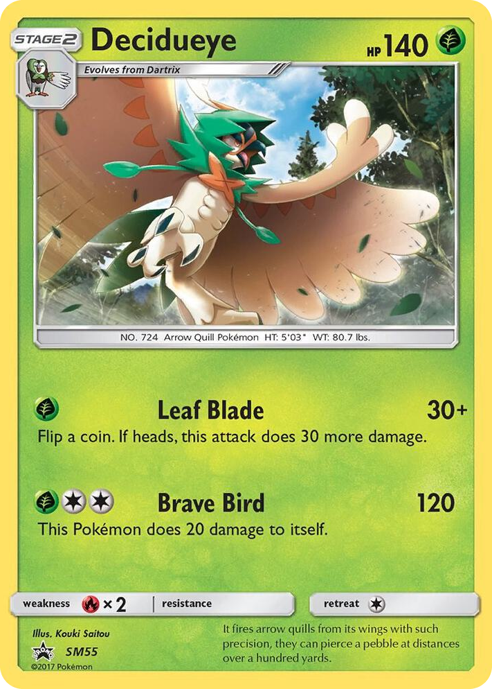 SM055 Decidueye - SM55 Promo SM Promos