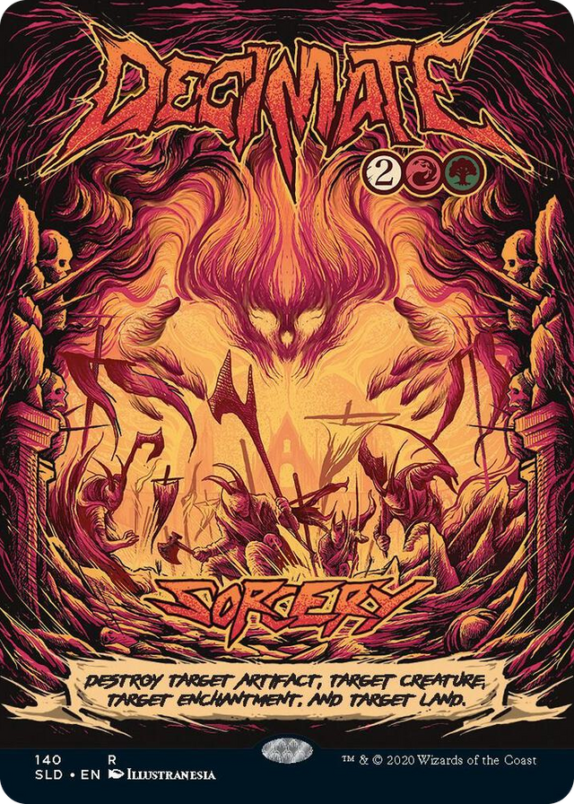 0140 Decimate R Secret Lair Drop Series