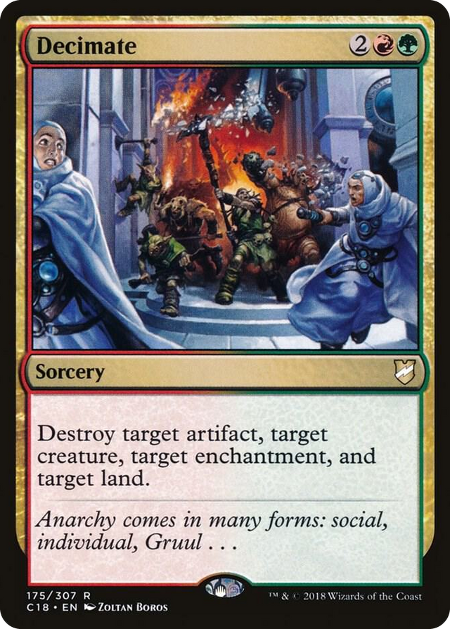 0175 Decimate R Commander 2018