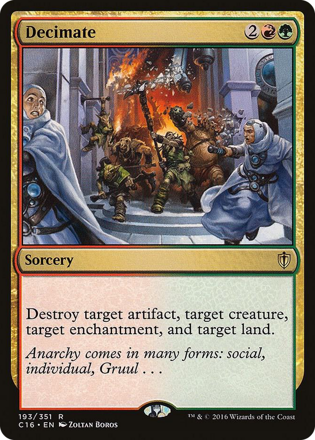 0193 Decimate R Commander 2016