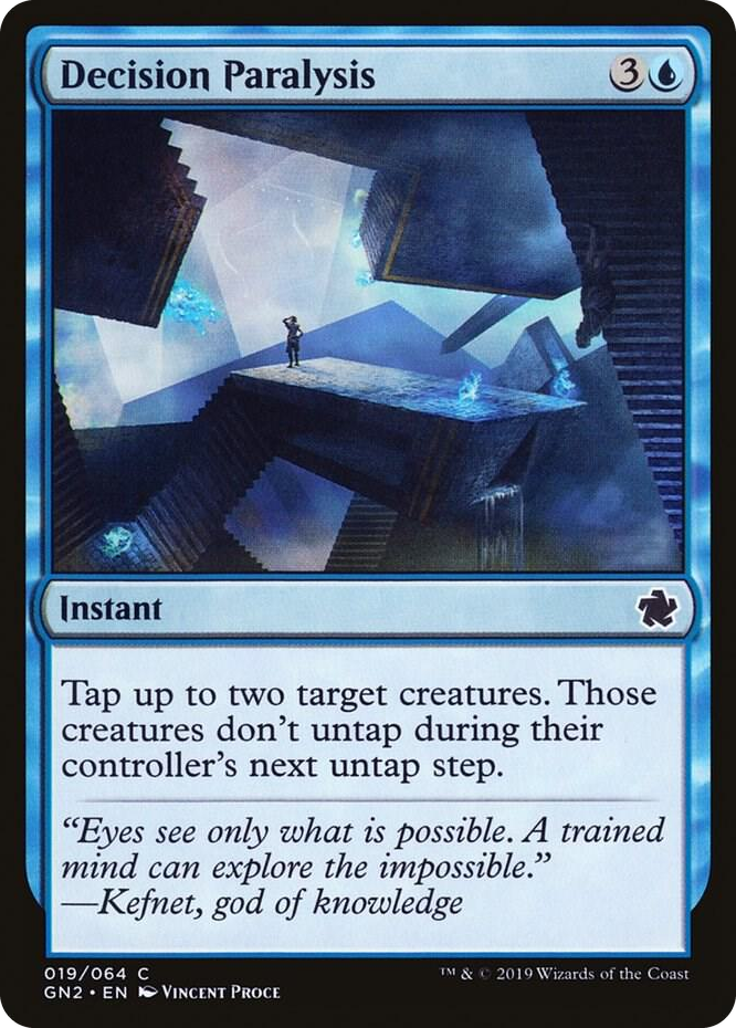 0019 Decision Paralysis C Magic Game Night 2019