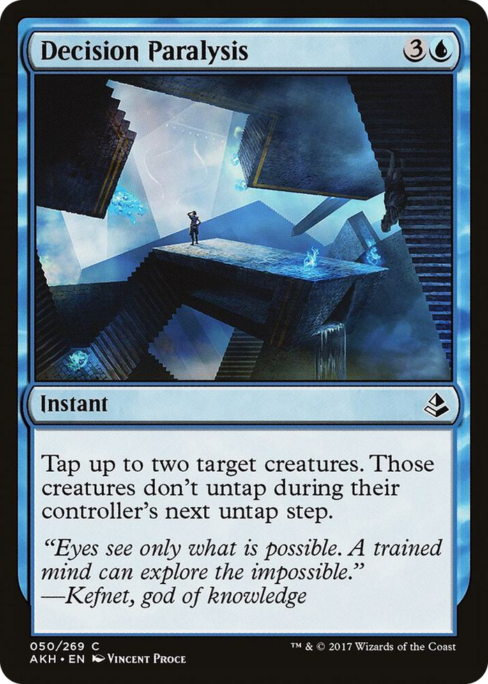 Decision Paralysis #50 C - Amonkhet Pokemon card