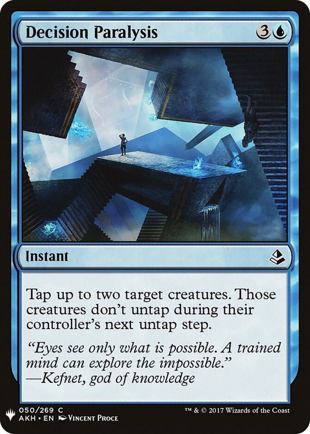 0050 Decision Paralysis C The List Reprints