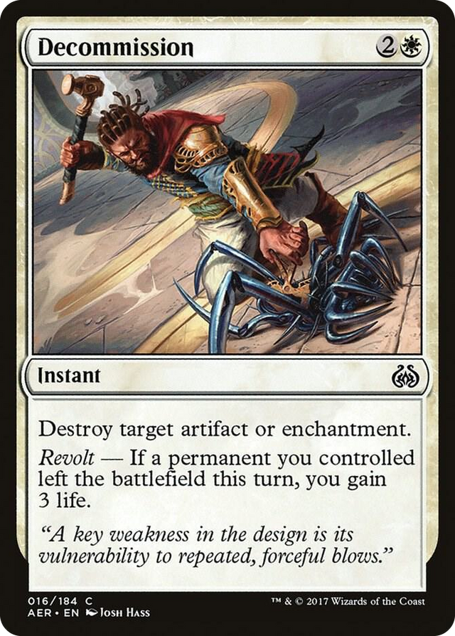 0016 Decommission C Aether Revolt