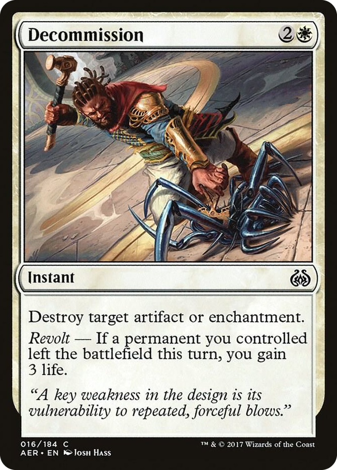 Decommission #16 C - Aether Revolt Pokemon card