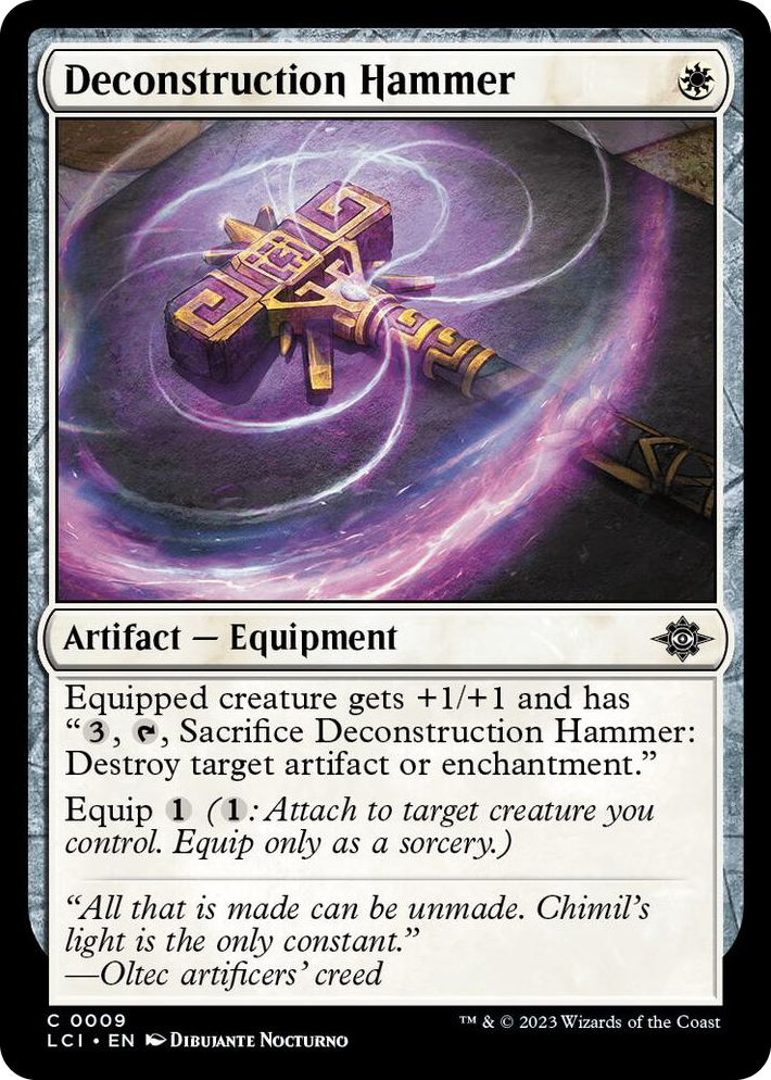 0009 Deconstruction Hammer C The Lost Caverns of Ixalan