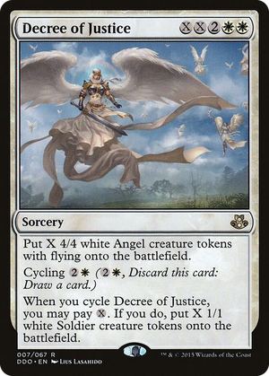 0007 Decree of Justice R Duel Decks: Elspeth vs. Kiora