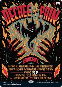 0187 Decree of Pain R Secret Lair Drop Series