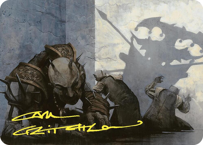 Decree of Pain Art Card (Gold-Stamped Signature) #14 S - Art Series: Commander Masters Pokemon card