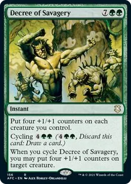 0156 Decree of Savagery R Commander: Adventures in the Forgotten Realms
