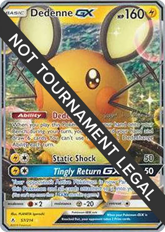 0057 Dedenne GX - 2019 (Kaya Lichtleitner) Ultra Rare World Championship Decks