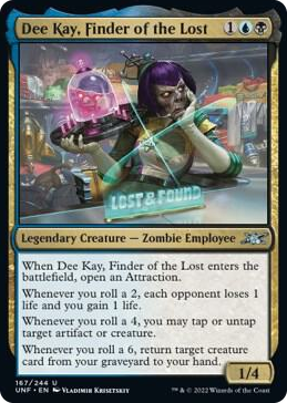 0167 Dee Kay, Finder of the Lost U Unfinity
