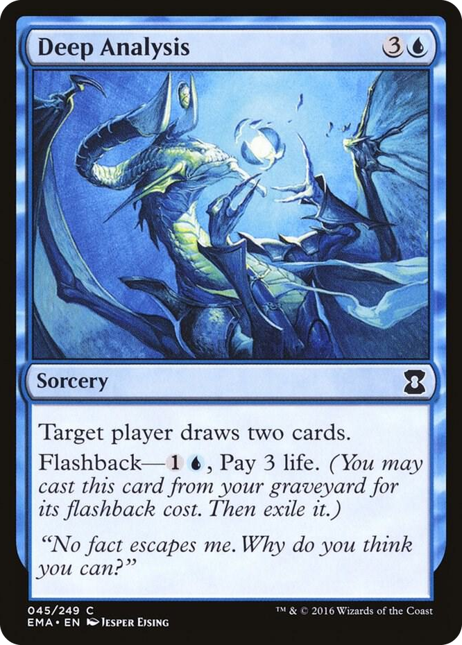Deep Analysis #45 C - Eternal Masters Pokemon card