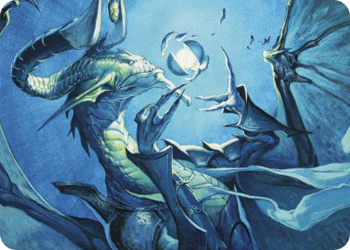 0007 Deep Analysis Art Card S Art Series: Commander Masters