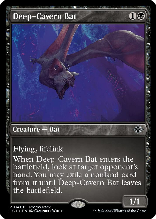 0406 Deep-Cavern Bat P Promo Pack: The Lost Caverns of Ixalan