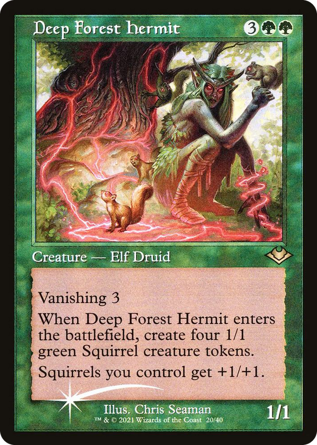 0020 Deep Forest Hermit (Retro Frame) R Modern Horizons