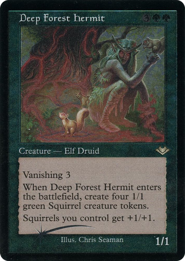0020 Deep Forest Hermit (Retro Frame) (Foil Etched) R Modern Horizons