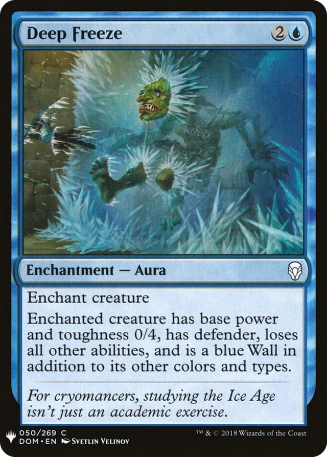 0050 Deep Freeze C The List Reprints