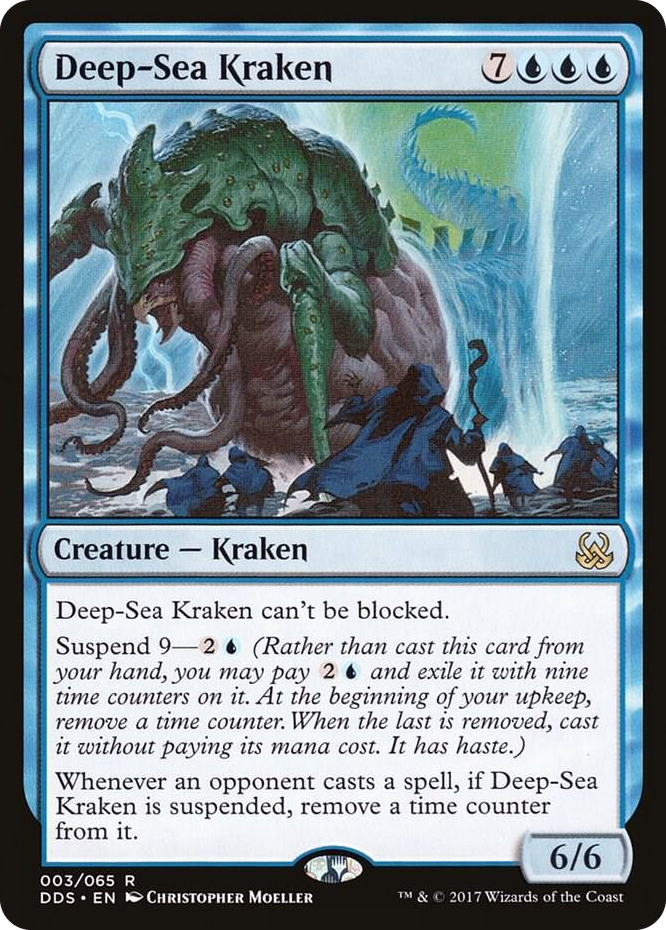 Deep-Sea Kraken #3 R - Duel Decks: Mind vs. Might Pokemon card