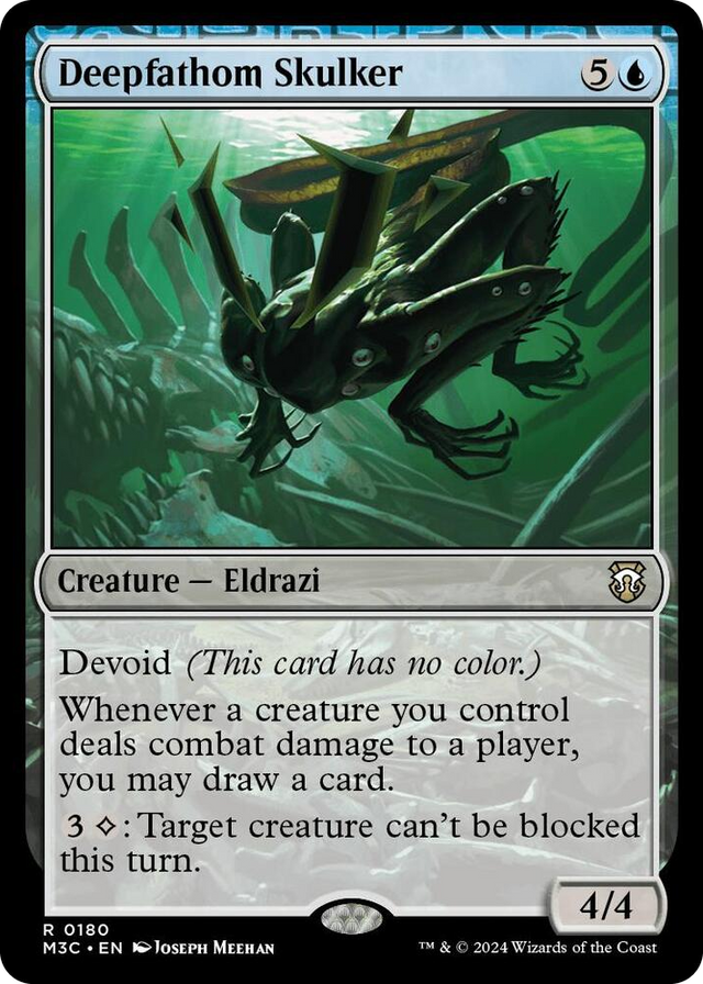 0180 Deepfathom Skulker R Commander: Modern Horizons 3