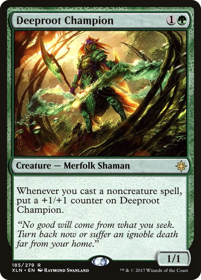 0185 Deeproot Champion R Ixalan