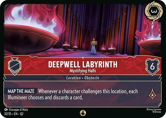 0032 Deepwell Labyrinth - Mystifying Halls None Illumineer's Quest: Palace Heist
