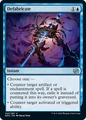 0045 Defabricate U The Brothers' War