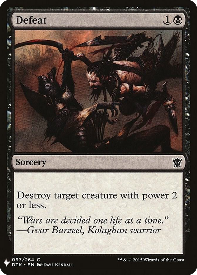 0097 Defeat C The List Reprints