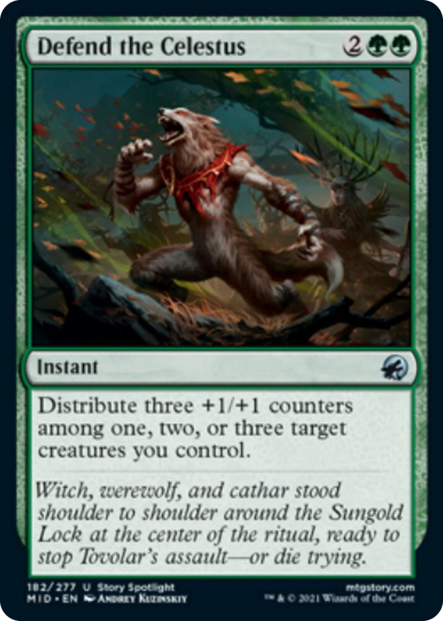 0182 Defend the Celestus U Innistrad: Midnight Hunt