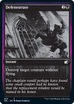 0095 Defenestrate C Innistrad: Double Feature