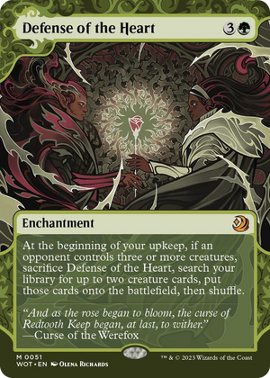 0051 Defense of the Heart M Wilds of Eldraine: Enchanting Tales