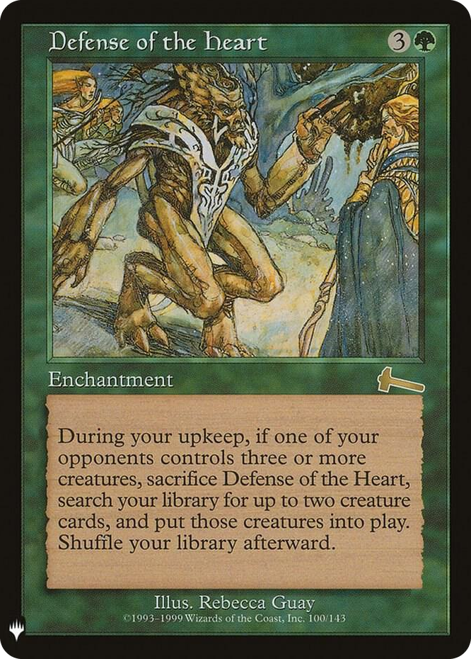 Defense of the Heart #100 R - The List Reprints Pokemon card