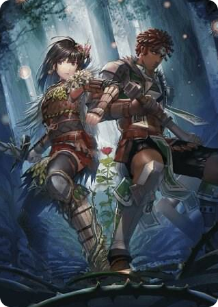 Defense of the Heart Art Card #81 S - Art Series: Wilds of Eldraine Pokemon card