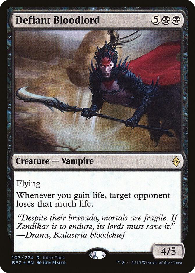 0107 Defiant Bloodlord R Unique and Miscellaneous Promos