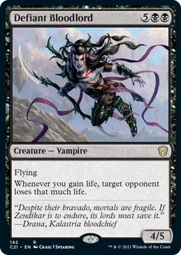 0142 Defiant Bloodlord R Commander 2021