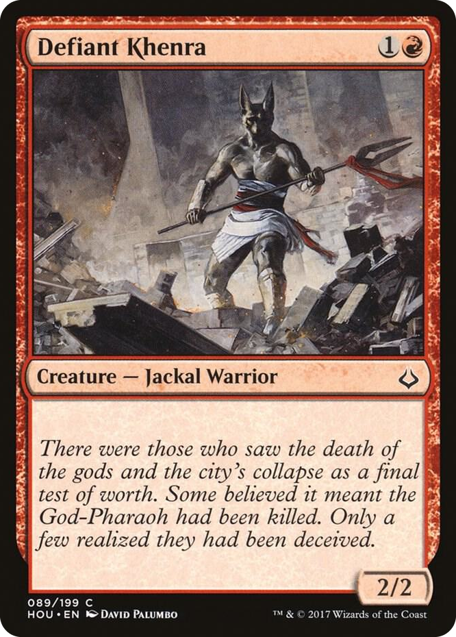 Defiant Khenra #89 C - Hour of Devastation Pokemon card