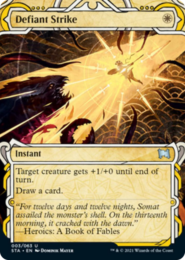 0003 Defiant Strike U Strixhaven: Mystical Archive