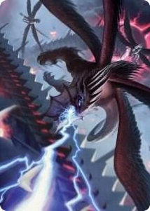 0035 Defiant Thundermaw Art Card S Art Series: March of the Machine
